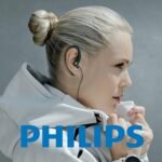 Philips SHS3200WT/37 Flexible Earhook Headphones White - Image 4