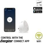 Energizer Connect Smart WiFi Plug 2 Pack, Mobile Connect App Enabled, Voice Controlled, Alexa, Echo, Siri, Hey Google Enabled, No Hub Required, Mini Outlet 15-Watt, 2.4GHz, ETL & FCC Certified - Image 6
