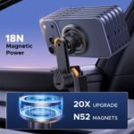 UGREEN Phone Holder for Tesla Model 3 and Y Accessories Magsafe Car Mount Magnetic Phone Mount Strongest Magnet Power Compatible with iPhone 17 16 15 14 13 Plus Pro Max Series - Image 3