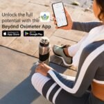 Zacurate 500E-B Wireless Bluetooth Fingertip Blood Pulse Oximeter Monitor with FREE App, SpO2, Heart Rate, Plethysmograph, and Perfusion Index Finger Oxygen Sensor Meter - Image 7