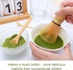 Matcha Whisk Set,Matcha Whisk,Matcha Set,Bamboo Whisk,Matcha Kit,Chasen Matcha Stirrer,Made from 100% Natural Bamboo,Durable and perfect for making matcha tea - Image 6