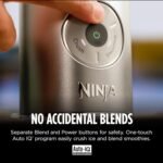 Ninja Blast Max, Portable & Personal Blender + Twist & Go, Smoothie, Blend, Ice Crush, 3 Programs, Cordless, 22 oz removable Vessel, Dishwasher Safe, Leakproof, Grey, BC251GY - Image 4