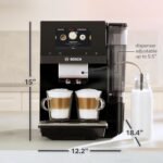 Bosch 800 Series Fully Automatic Espresso and Coffee Machine – 35 Drinks, Cold Brew, Double Cup, Milk Hose, Ceramic Grinder, Smart Features, in Black TPU60309 - Image 5