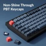 Keychron V1 Max 75% RGB Custom Mechanical Keyboard, 2.4Ghz/Bluetooth 5.1/Wired QMK/VIA Programmable Macro, Hot-Swappable Gateron Jupiter Banana Switch Gasket Mount for Mac Windows - Image 4
