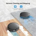 MAMNV Robot Vacuum and Mop Combo, 2 in 1 Robotic Vacuum Cleaner with Schedule, App/Alexa/Voice Control, Ideal for Hard Floor, Pet Hair, Carpet - Image 3