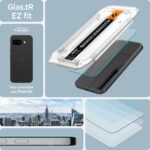 Spigen Tempered Glass Screen Protector [GlasTR EZ FIT] designed for Pixel 9a - 2 Pack - Image 3