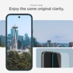 Spigen Tempered Glass Screen Protector [GlasTR EZ FIT] designed for Pixel 9a - 2 Pack - Image 4