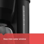 BLACK+DECKER 5-Cup Coffeemaker, DCM600B Black - Image 5