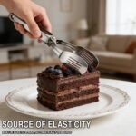 Kitchen Metal Tongs, Heat-Resistant Stainless Steel Cooking Tongs, Stable Clamping and Flipping Performance, Tongs for Cooking, Steak,Bread,Pizza and BBQ - Image 5