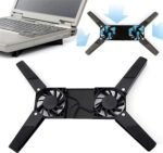 Laptop Cooling Pad Foldable for 10-15" PC Computer Notebook Laptop 2 Fans Cooler Pad - Image 6