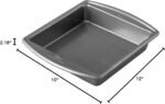 Wilton Platinum Non-Stick 9 x 9 Inch Square Brownie Cake Pan, Stainless Steel Bakeware, Made without PFAS, Packaging May Vary - Image 4