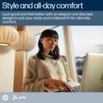 Poly – Voyager Free 20 – True Wireless Earbuds in Black - Adaptive ANC, AI Enhanced Audio and Personalized Comfort - Works with PC/Mobile - Image 6