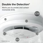 Kidde Smart Smoke and Carbon Monoxide Detector, Ring App Enabled for Real-Time Notifications, Hardwired Alarm, AA Backup Battery - Image 4