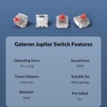 Keychron V1 Max 75% RGB Custom Mechanical Keyboard, 2.4Ghz/Bluetooth 5.1/Wired QMK/VIA Programmable Macro, Hot-Swappable Gateron Jupiter Red Switch Gasket Mount for Mac Windows Linux - Image 6