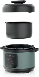 6.5 Qt Electric Pressure Cooker 9-in-1 Multi Cooker with Pressure, Slow Cook, Rice, Pasta, Steam and Sauté Functions - Image 5