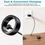 Fitness Tracker Smart Ring for Men Women – Sleep & Heart Rate Monitor, Health Activity Tracker, Step Counter, Calorie Pedometer, No Subscription Required (Black 11) - Image 6