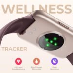 Health Fitness Tracker Smart Watch with 24/7 Heart Rate, Blood Oxygen, Sleep Tracker, Pedometer, 3 Colorful Bands & 3ATM Waterproof Activity Tracker with Step Calorie Counter, Smoke Violet - Image 4