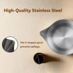 Gugxiom 600ml Electric Turkish Coffee Pot, Stainless Steel Turkish Coffee Maker, Heating Tea Maker Kettle For Home Travel - Image 5