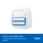 Tapo Smart Temperature and Humidity Monitor, 2.7" E-Ink Display, Swiss-Made Sensor, Real-Time Notification, Visual Graphics, Hub Required, White (T315) - Image 6