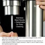 Sparkling Water Maker - 304 Stainless Steel Soda Maker, Carbonates Any Drink, Carbonator Machine with BPA Free Bottles(1L+0.5L) (CO2 Carbonator NOT Included) - Image 3