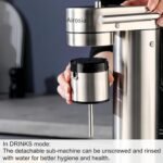 Sparkling Water Maker - 304 Stainless Steel Soda Maker, Carbonates Any Drink, Carbonator Machine with BPA Free Bottles(1L+0.5L) (CO2 Carbonator NOT Included) - Image 4