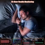 Military Smart Watches Built-in GPS, 100+ Sport Modes for Men with, Smartwatch for Android Phones and iPhone, 1.75" HD Screen Bluetooth Call 24/7 Heart Rate/Sleep/Stress - Image 5