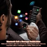 Military Smart Watches Built-in GPS, 100+ Sport Modes for Men with, Smartwatch for Android Phones and iPhone, 1.75" HD Screen Bluetooth Call 24/7 Heart Rate/Sleep/Stress - Image 6