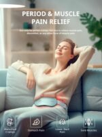 Slimpal AI Portable Heating Pad for Period Cramps, Smart AI Heat Chip, Electric Cordless Heating Belt for Back, Belly, Waist, Stomach, Menstrual Wearable Heating Pad Aqua S2 - Image 4