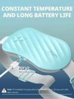 Slimpal AI Portable Heating Pad for Period Cramps, Smart AI Heat Chip, Electric Cordless Heating Belt for Back, Belly, Waist, Stomach, Menstrual Wearable Heating Pad Aqua S2 - Image 6
