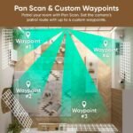 WYZE Duo Cam Pan Indoor/Outdoor IP65 2K 360° Pan/Tilt Smart Home Security Camera with Color Night Vision, Compatible with Alexa & Google Assistant, White - Image 4