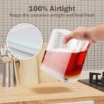 Pop Food Storage Containers Set Airtight Food Storage Containers with Pop Lids, Kitchen Pantry Organization and Storage, BPA Free, 2 x 2.8Qt - Image 4