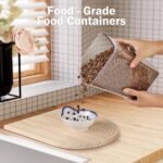 Pop Food Storage Containers Set Airtight Food Storage Containers with Pop Lids, Kitchen Pantry Organization and Storage, BPA Free, 2 x 2.8Qt - Image 6