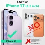 TUCCH Wallet Case for iPhone 17 (6.3") 2025, RFID Blocking 4 Card Holders | Kickstand | Shockproof TPU Shell | PU Leather | Magnetic Closure | Protective Flip Folio Cover | Black - Image 3