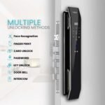 Smart Door Lock with 3D Face Recognition, Fingerprint, Video Doorbell & Intercom, Passcode, IC Card, Tuya App for Front Door - Image 4