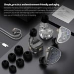 KZ AS24 in-Ear Monitor Headphone 24BA Drivers High-Performance IEM Earphones with 8 Tuning Switches, Noise Isolation Wired Earbuds for Musicians (Tuning Version,Black,no mic) - Image 5