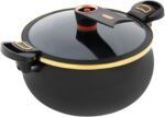 8L/8.45Qt Micro Pressure Cooker, Multi-Function Micropressure Cooking Pot, Kitchen Non Stick Pot for Open Fire, Induction Cooker, Gas Stove & Electric Stove - Image 4