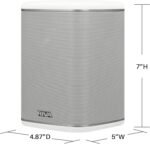RIVA Upgraded Arena Wi-Fi Bluetooth Hi-Fi Speaker, 6 Drivers, 50W, Multiroom Music System, Supports Airplay 2, Chromecast, Spotify, Tidal and More Streaming (White) - Image 6