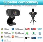 GoHZQ Pro 1080p USB Camera for Switch 2/ PC, 110° Wide Angle Webcam, Plug & Play for PC/Mac/Laptop/Monitor, Streaming Webcam for Zoom/Skype/Teams/YouTube/OBS - Image 5