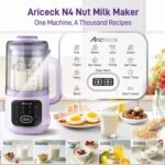 N4 Nut Milk Maker, 50OZ Automatic Plant-Based Milk Machine for Homemade Almond, Oat, Soy Yogurt & Dairy-Free Beverages, Smart Preset Modes, Quick Self Clean & Multifunctional Design - Image 3