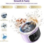 N4 Nut Milk Maker, 50OZ Automatic Plant-Based Milk Machine for Homemade Almond, Oat, Soy Yogurt & Dairy-Free Beverages, Smart Preset Modes, Quick Self Clean & Multifunctional Design - Image 5