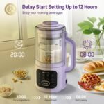 N4 Nut Milk Maker, 50OZ Automatic Plant-Based Milk Machine for Homemade Almond, Oat, Soy Yogurt & Dairy-Free Beverages, Smart Preset Modes, Quick Self Clean & Multifunctional Design - Image 6
