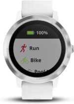 Garmin vívoactive 3 GPS Smartwatch - White & Stainless (Renewed) - Image 3