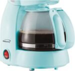 Brentwood TS-213BL 4 Cup Coffee Maker, Blue - Image 4