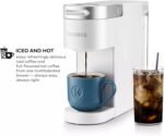Keurig K-Iced Plus Single-Serve Coffee Maker, Brews Iced Coffee, Fits Travel Mug, Removable Water Reservoir, White (Renewed) - Image 4