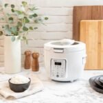 AROMA® Professional Digital Rice Cooker, 10-Cup (Uncooked) / 20-Cup (Cooked), Slow Cooker, Multicooker, Steamer, Oatmeal Cooker, Auto Keep Warm, Sauté-then-Simmer®, 4 Qt, White, ARC-1230W - Image 5