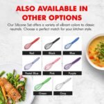 Chef Craft Premium Silicone Wire Cooking Whisk, 10.5 inch, Blue - Image 6