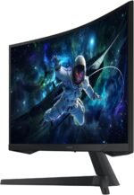 SAMSUNG 32" Odyssey G55C Series QHD 1000R Curved Gaming Monitor, 1ms(MPRT), HDR10, 165Hz, AMD Radeon FreeSync, Eye Care, Glare Free, Sharp Resolution LS32CG550ENXZA - Image 7