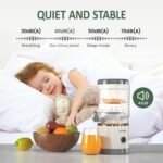 Electric Citrus Juicer, Rechargeable Portable Cordless Juicer with with USB Cable and Cleaning Brus, One-Touch Button, Juice Squeezer for Oranges, Lemons, and Limes, White - Image 3