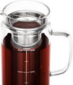BTaT- Cold Brew Coffee Maker, 1.5 Quart,48 oz Iced Coffee Maker, Iced Tea Maker, Airtight Cold Brew Pitcher, Coffee Accessories, Cold Brew System, Cold Tea Brewing, Coffee Gift - Image 8