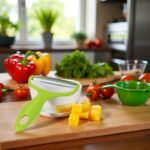 Green Vegetable Cutter Cabbage Slicer Vegetables Graters Cabbage shredder Fruit Peeler Knife Potato Zesters Cutter Kitchen Gadgets Peelers Graters, Peelers and Slicers - Image 4